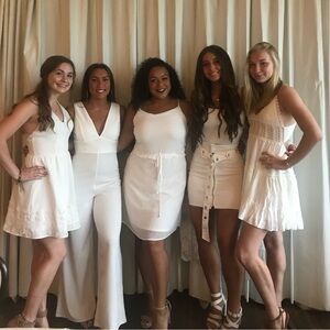 Elegant White jumpsuit